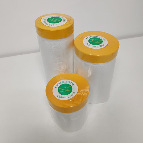Surface Protection - Pre Taped Dust and Paint Protective Film